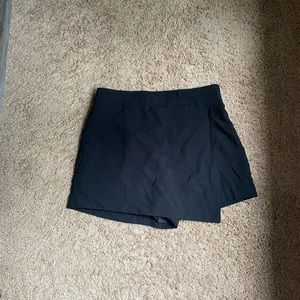 Black Skirt with shorts
